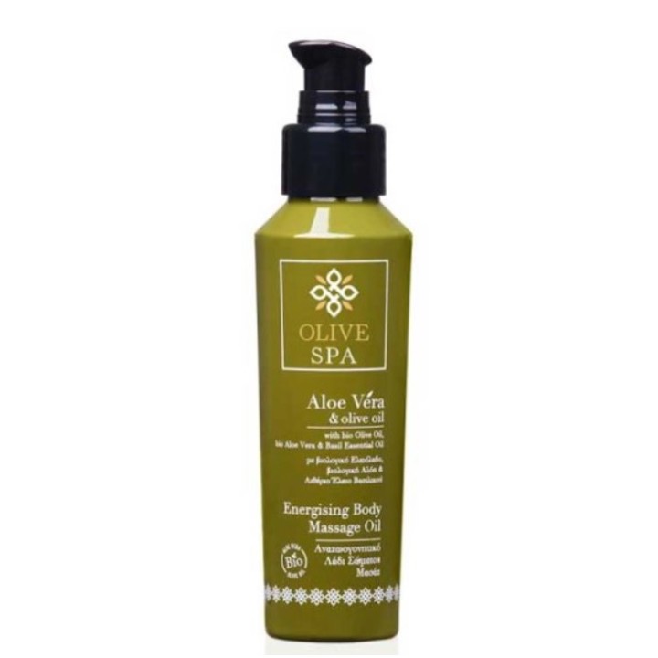 Olive Spa Aloe Vera Energizing Body Massage Oil