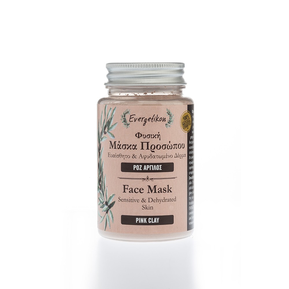 Evergetikon Face masκ Pink clay Evergetikon Face masκ Pink clay