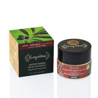 Evergetikon Anti-wrinkle face cream traditional Aloe Vera