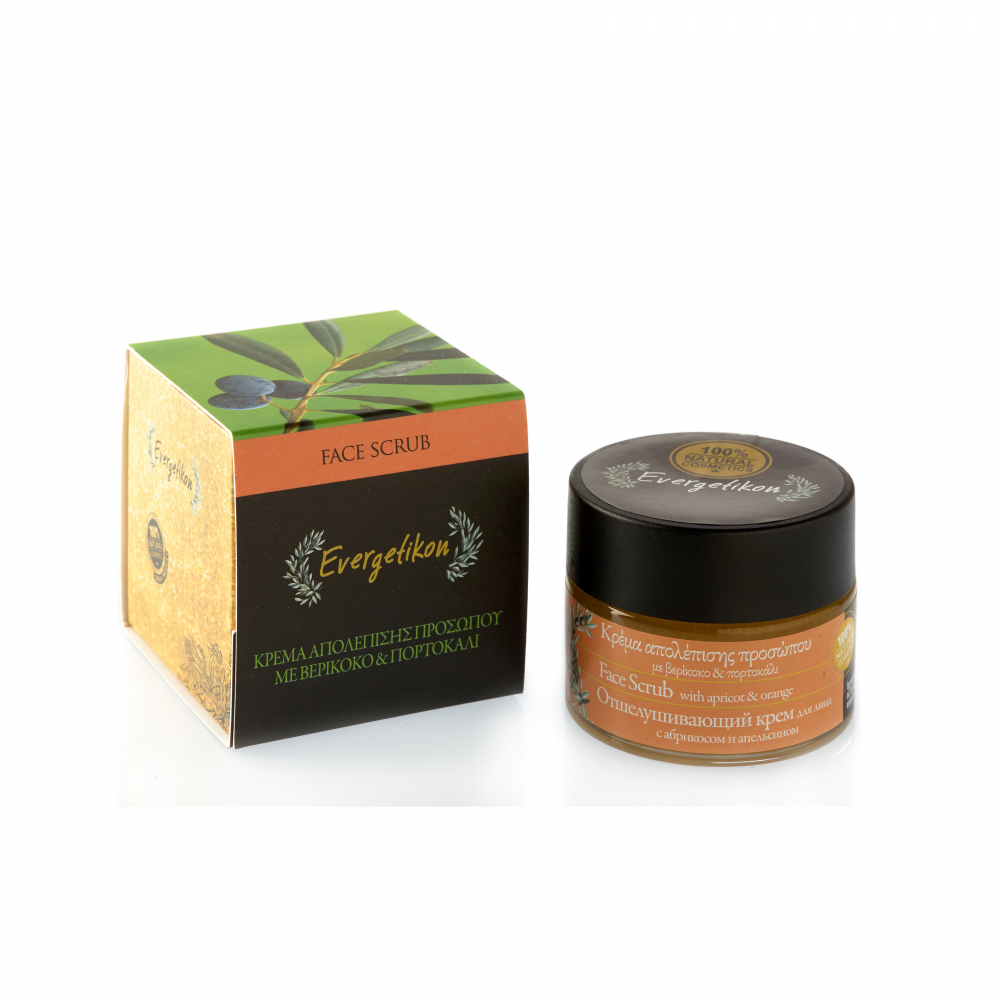 Evergetikon Face scrub with Apricot & Orange Evergetikon Face scrub with Apricot & Orange