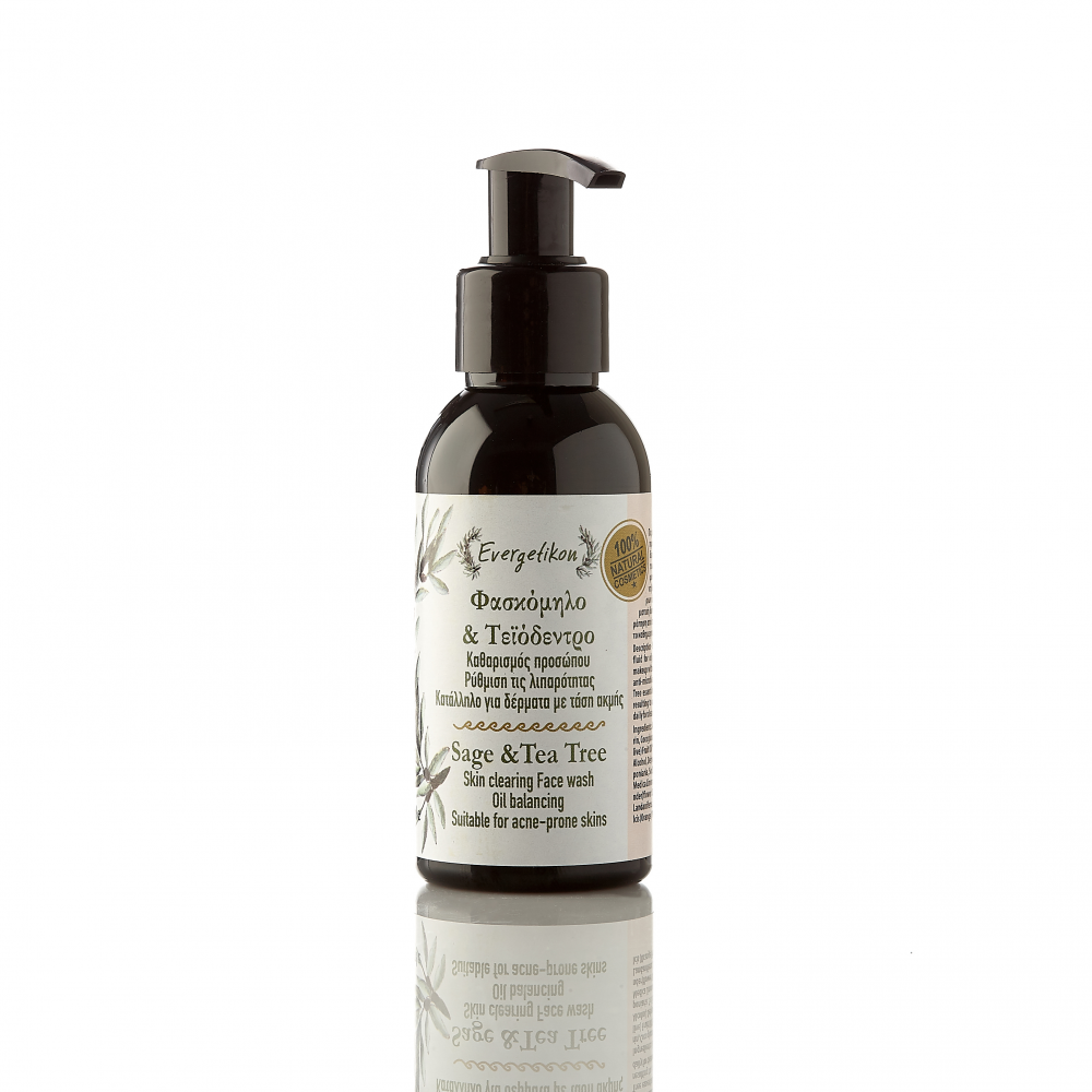 Evergetikon Face wash with Sage and Tea Tree Evergetikon Face wash with Sage and Tea Tree