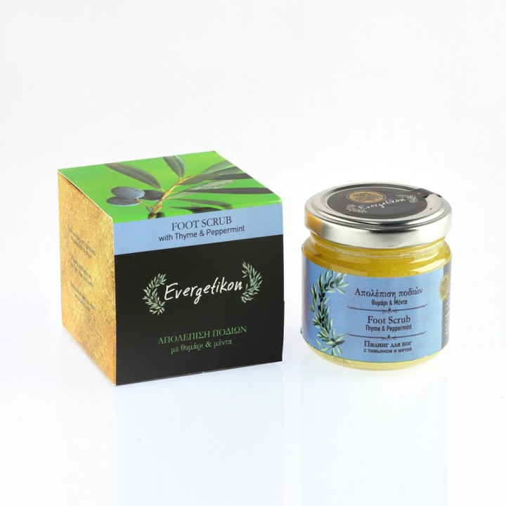 Evergetikon Foot Scrub With Thyme &Peppermint