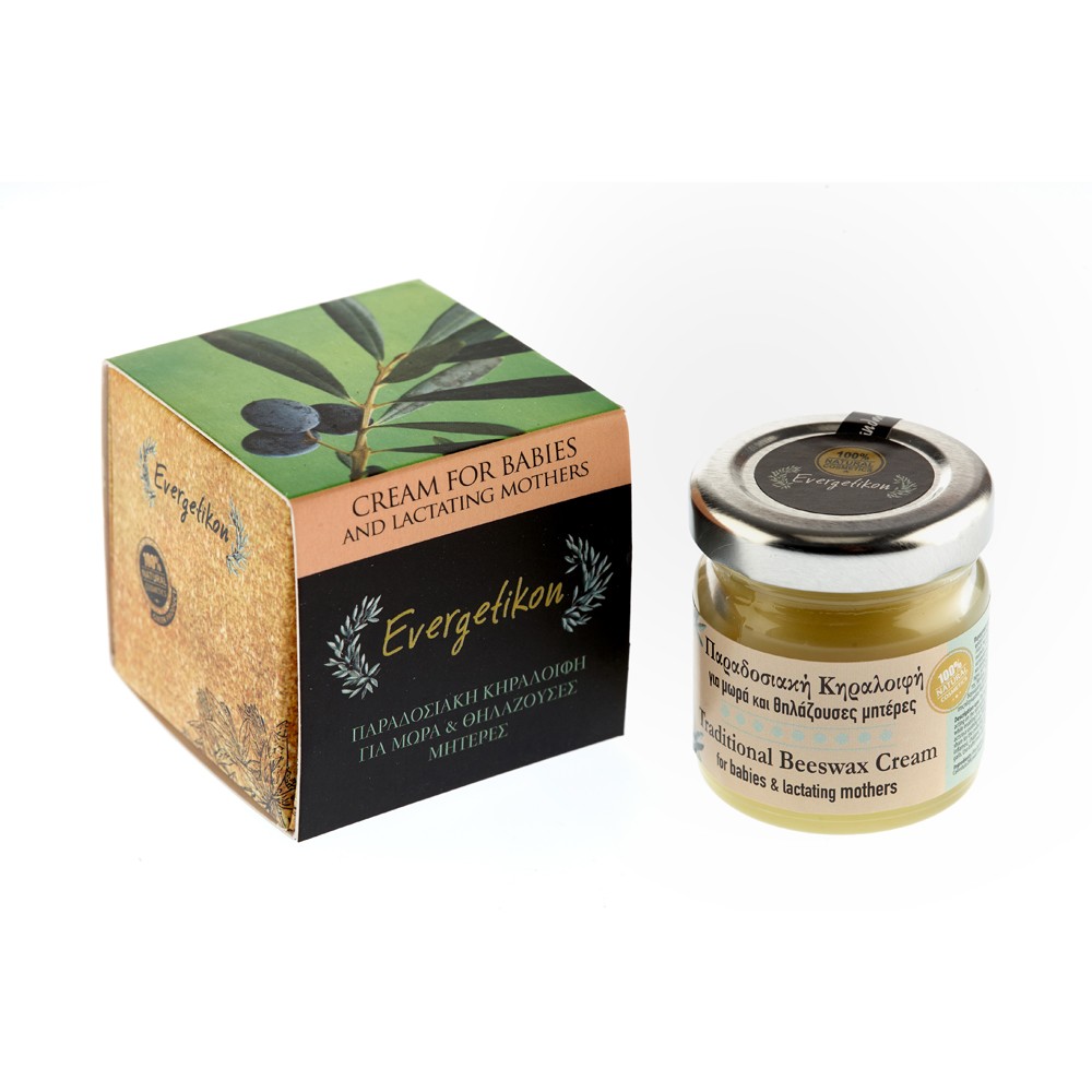 Evergetikon Traditional beeswax cream for babies and lactating mother Evergetikon Traditional beeswax cream for babies and lactating mother