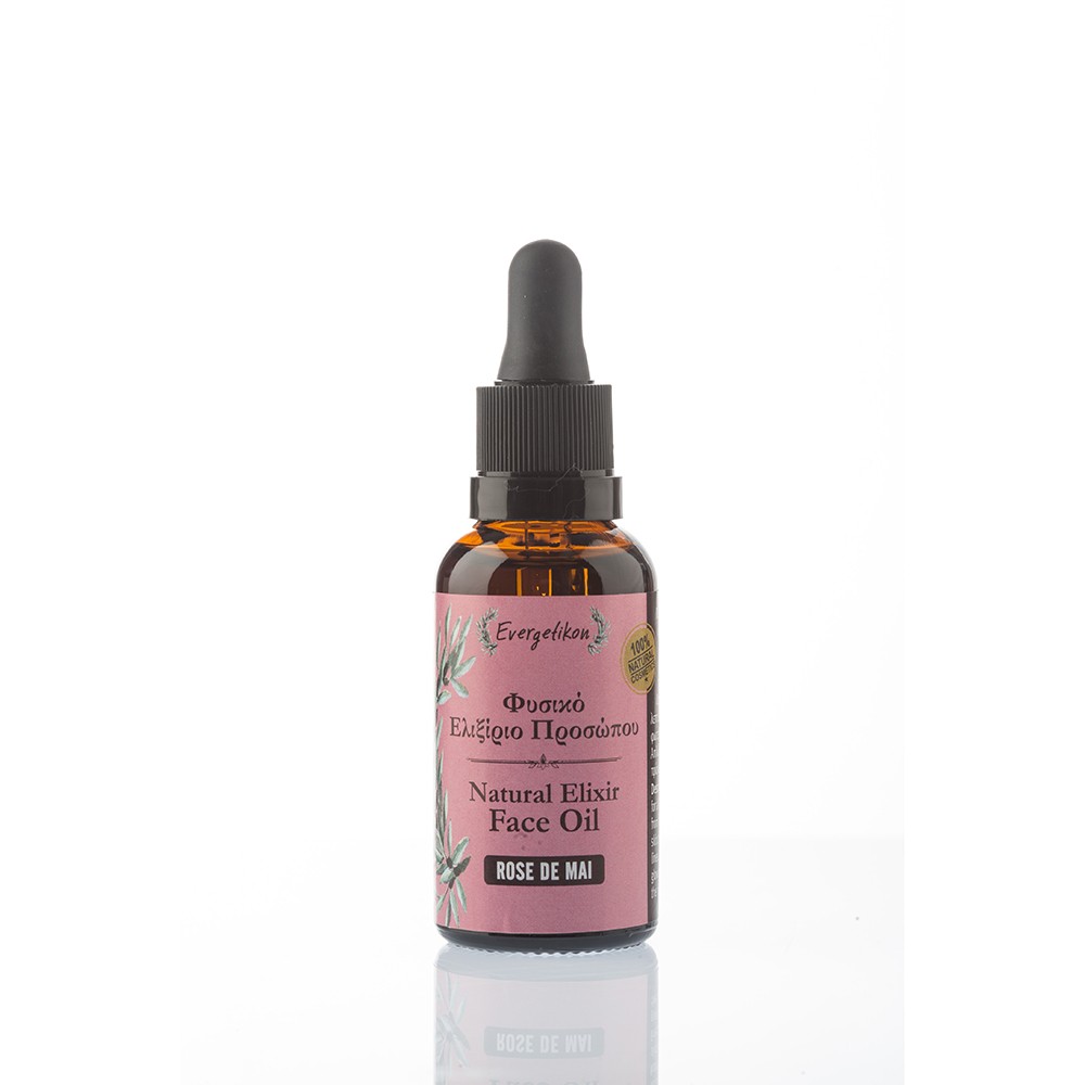 Evergetikon Natural Εlixir Face oil “rose de mai ” Evergetikon Natural Εlixir Face oil “rose de mai ”