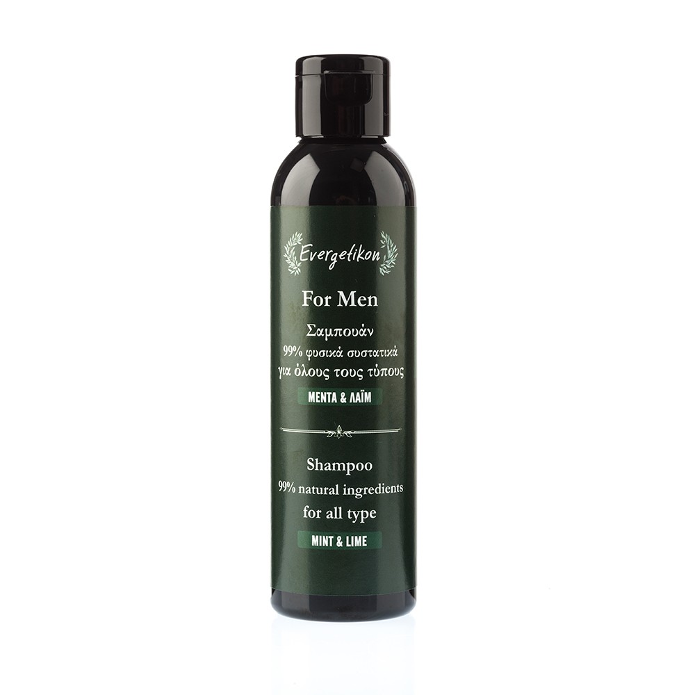 Evergetikon Shampoo For all types with Mint & Lime Evergetikon Shampoo For all types with Mint & Lime