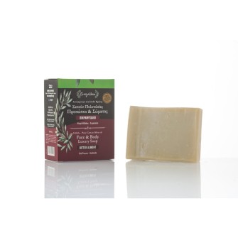 Evergetikon Edible-Pure Cretan Olive oil Face & Body Soap Bitter almond