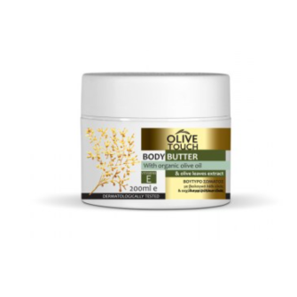 Olive Touch Body Butter with Organic Olive Oil and Olive Leaf Extract