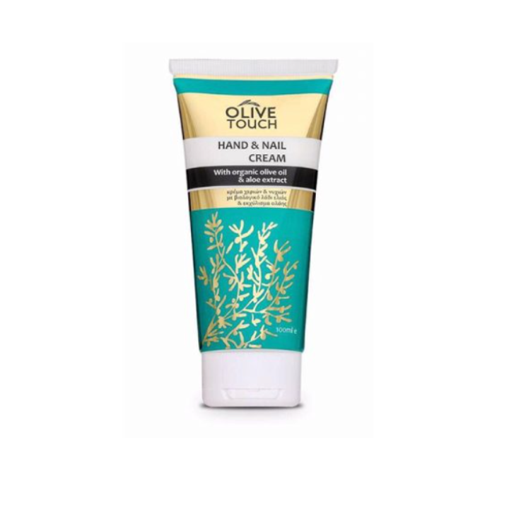 Olive Touch Hand and Nail Cream with Organic Olive Oil and Aloe Extract
