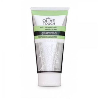 Olive Touch Silky Shimmering Body Cream Silver