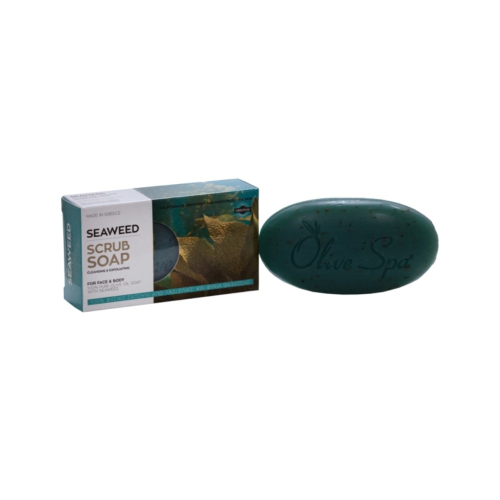 Olive Spa Seaweed Scrub Soap Olive Spa Seaweed Scrub Soap