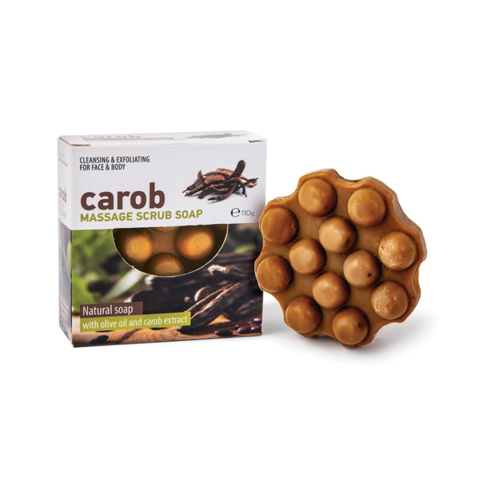 Olive Spa Carob Massage Scrub Soap Olive Spa Carob Massage Scrub Soap