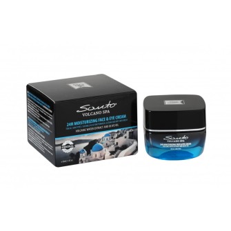Santo Spa 24h Moisturizing Face and Eye Cream 2 in 1