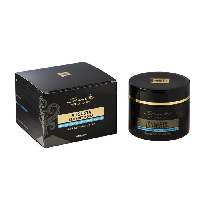 Santo Spa Augusta Black Detox Soap