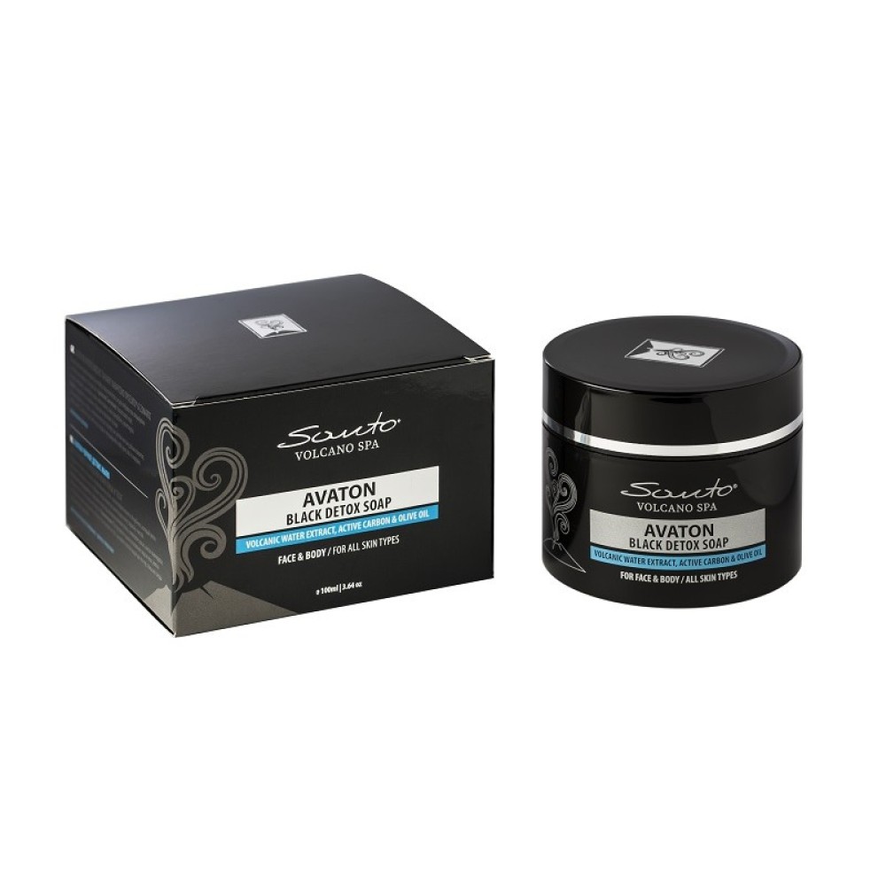 Santo Spa Avaton Black Detox Soap Santo Spa Avaton Black Detox Soap