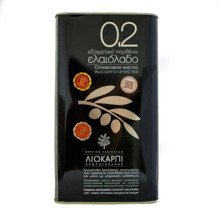 Extra virgin olive oil Liokarpi 0.2% 5l
