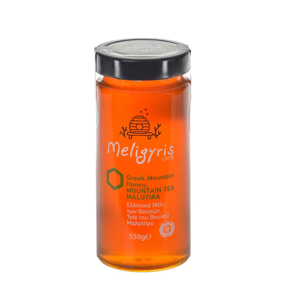 Greek Mountain Honey, Mountain Tea Greek Mountain Honey, Mountain Tea