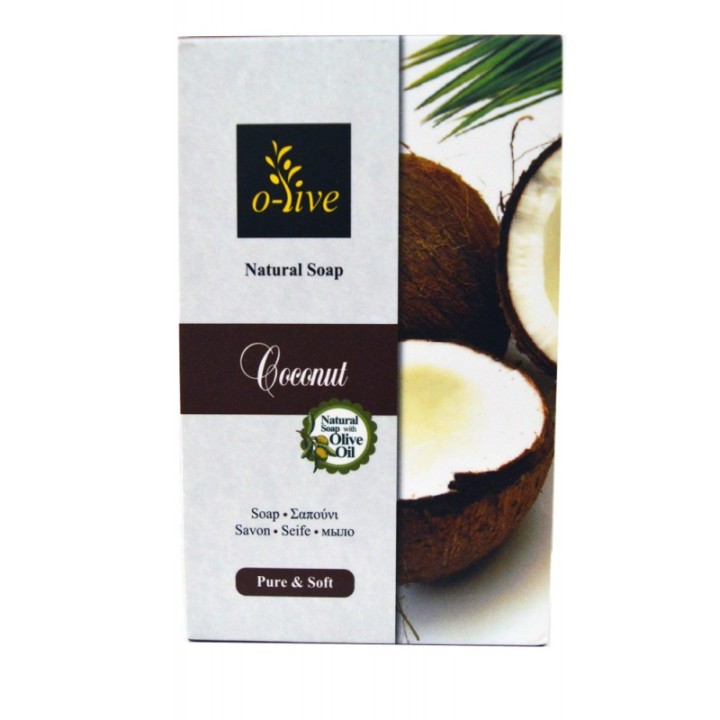 O-live Coconut soap with extra virgin olive oil