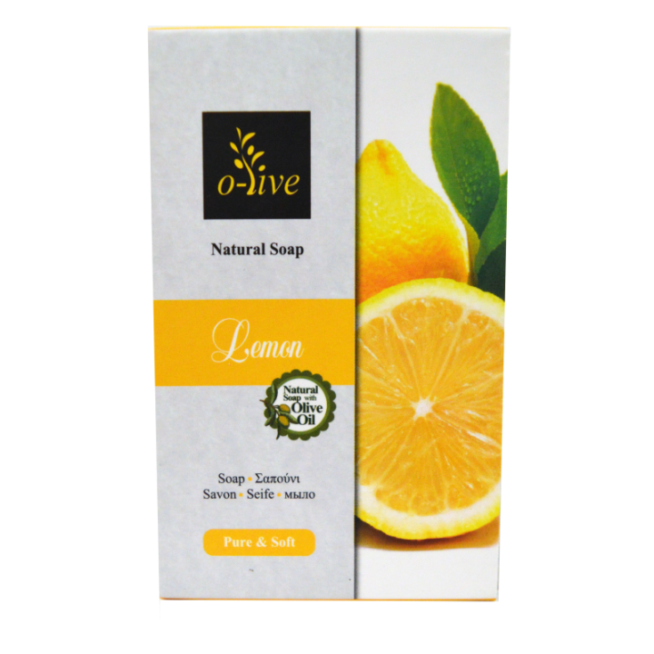 O-live Lemon soap with extra virgin olive oil