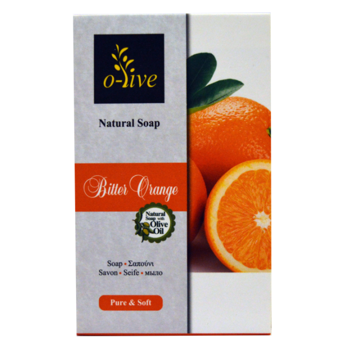 O-live Orange soap with extra virgin olive oil
