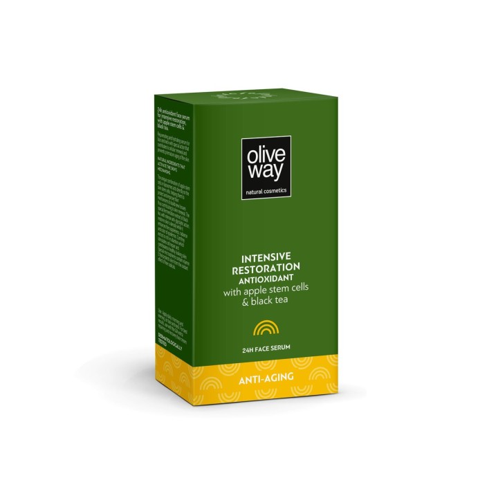 Oliveway 24H Antioxidant face serum for intensive restoration