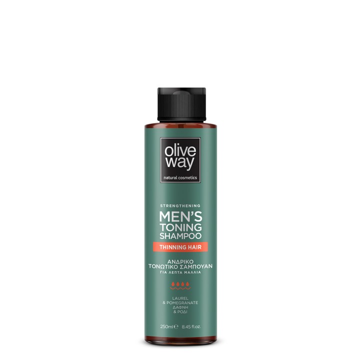 Oliveway Men’s toning shampoo for thinning hair