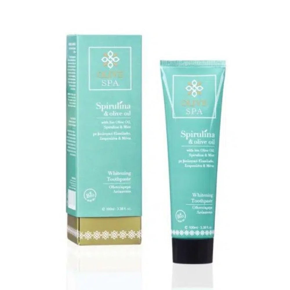 Olive Spa Spirulina Whitening Toothpaste Olive Spa Spirulina Whitening Toothpaste